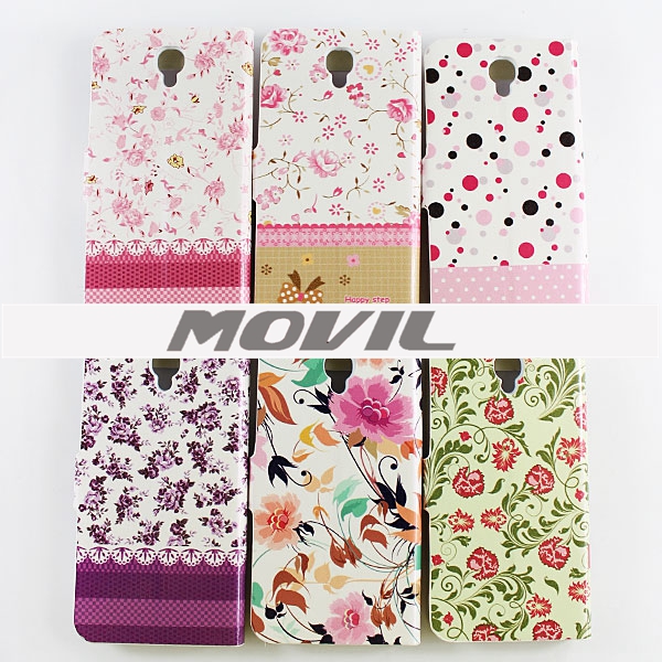 NP-2005 TPU   PU Protectores para Alcatel Idol 2-15